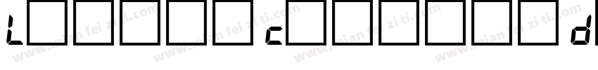 Liquid Crystal Display字体转换